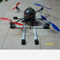 Our Quadcopter with Camera for FPV